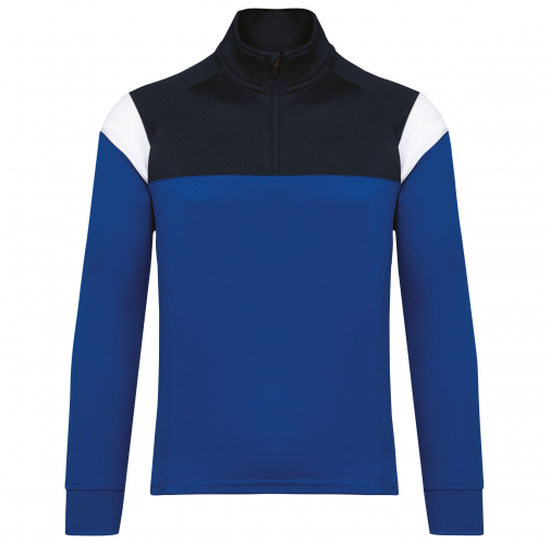 dark royal blue / navy Sudadera de entrenamiento 1/4 de cremallera infantil