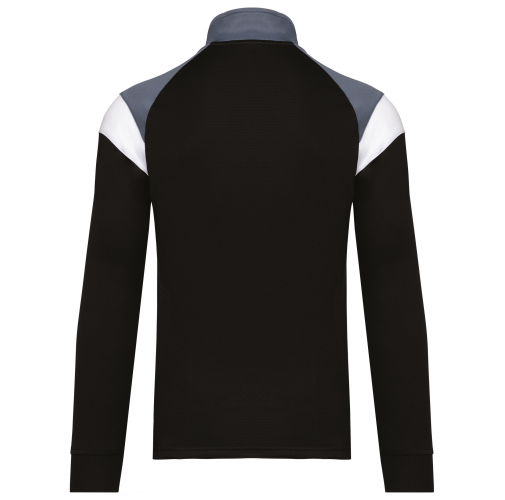 black / sporty grey Chaqueta de chándal con cremallera unisex