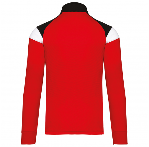 sporty red / black Chaqueta de chándal con cremallera unisex