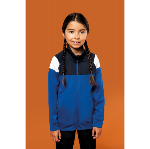 Chaqueta de chándal con cremallera infantil