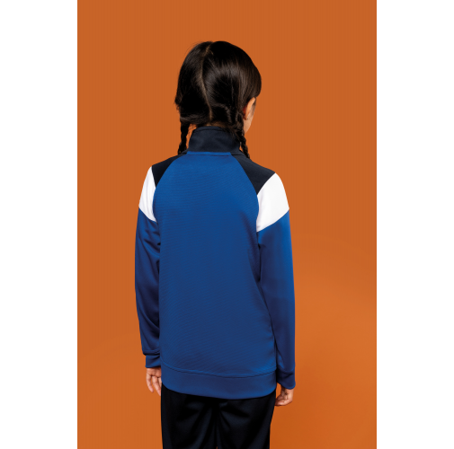 Chaqueta de chándal con cremallera infantil