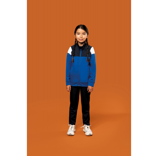 Chaqueta de chándal con cremallera infantil