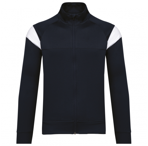 navy Chaqueta de chándal con cremallera infantil