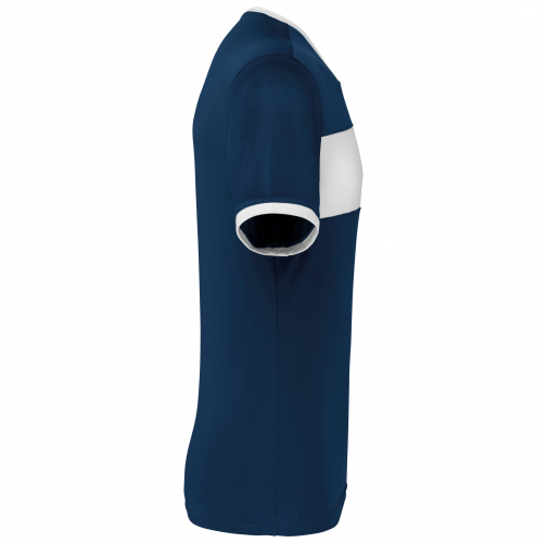 sporty navy / white Camiseta equipaciones adultos