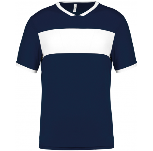 sporty navy / white Camiseta equipaciones niño