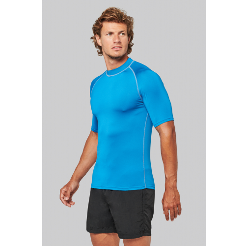 Camiseta surf con protección UV manga corta unisex