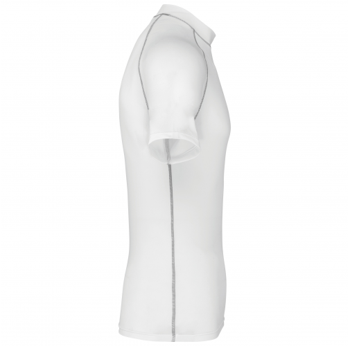 white Camiseta surf con protección UV manga corta unisex