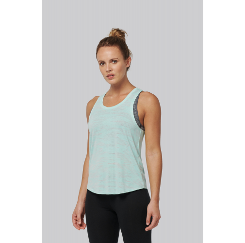 Camiseta tirantes de deporte mujer