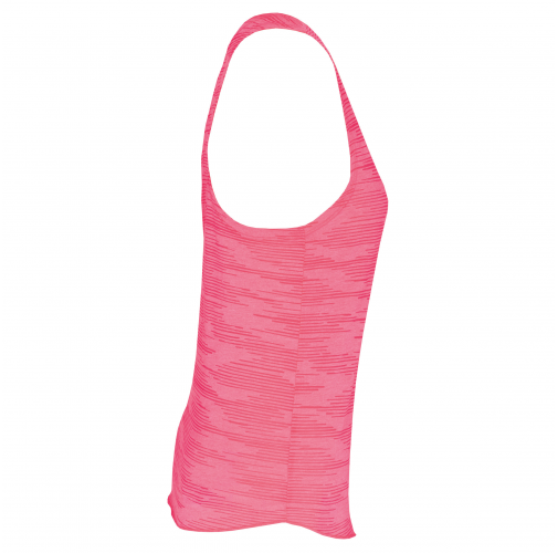 fluorescent pink Camiseta tirantes de deporte mujer
