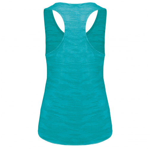 light turquoise Camiseta tirantes de deporte mujer