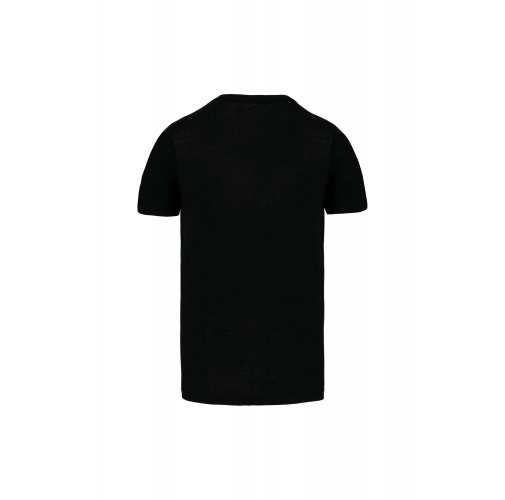 black Camiseta triblend Sports