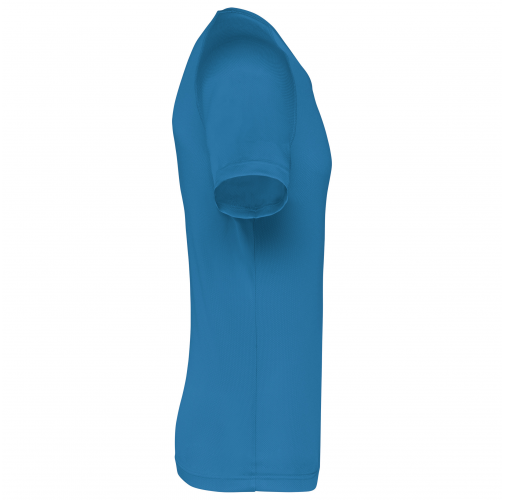aqua blue Camiseta deporte material reciclado hombre