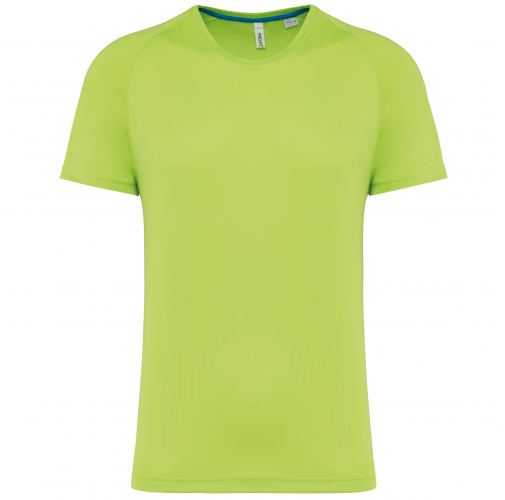 lime Camiseta deporte material reciclado hombre