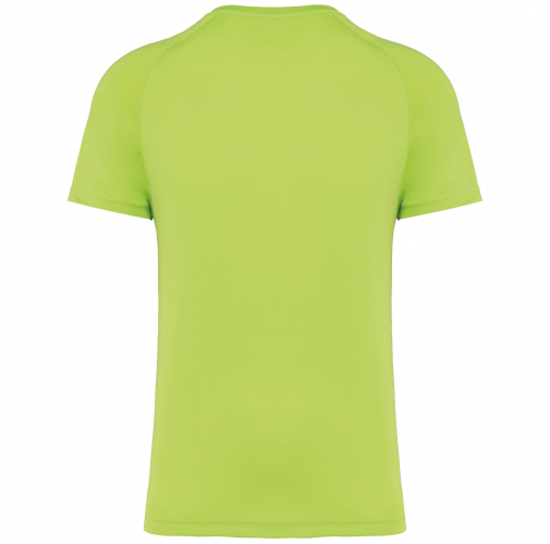 lime Camiseta deporte material reciclado hombre