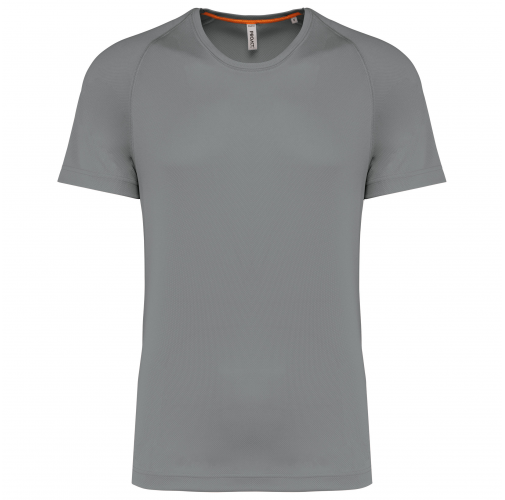 fine grey Camiseta deporte material reciclado hombre