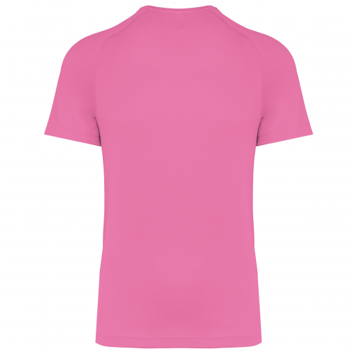 deep pink Camiseta deporte material reciclado hombre