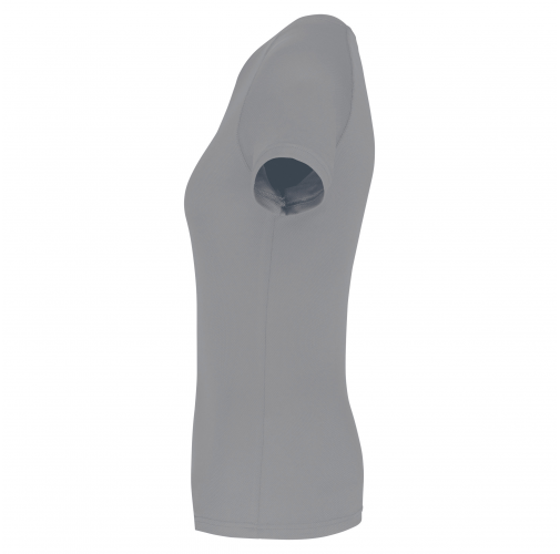 fine grey Camiseta deporte reciclada mujer