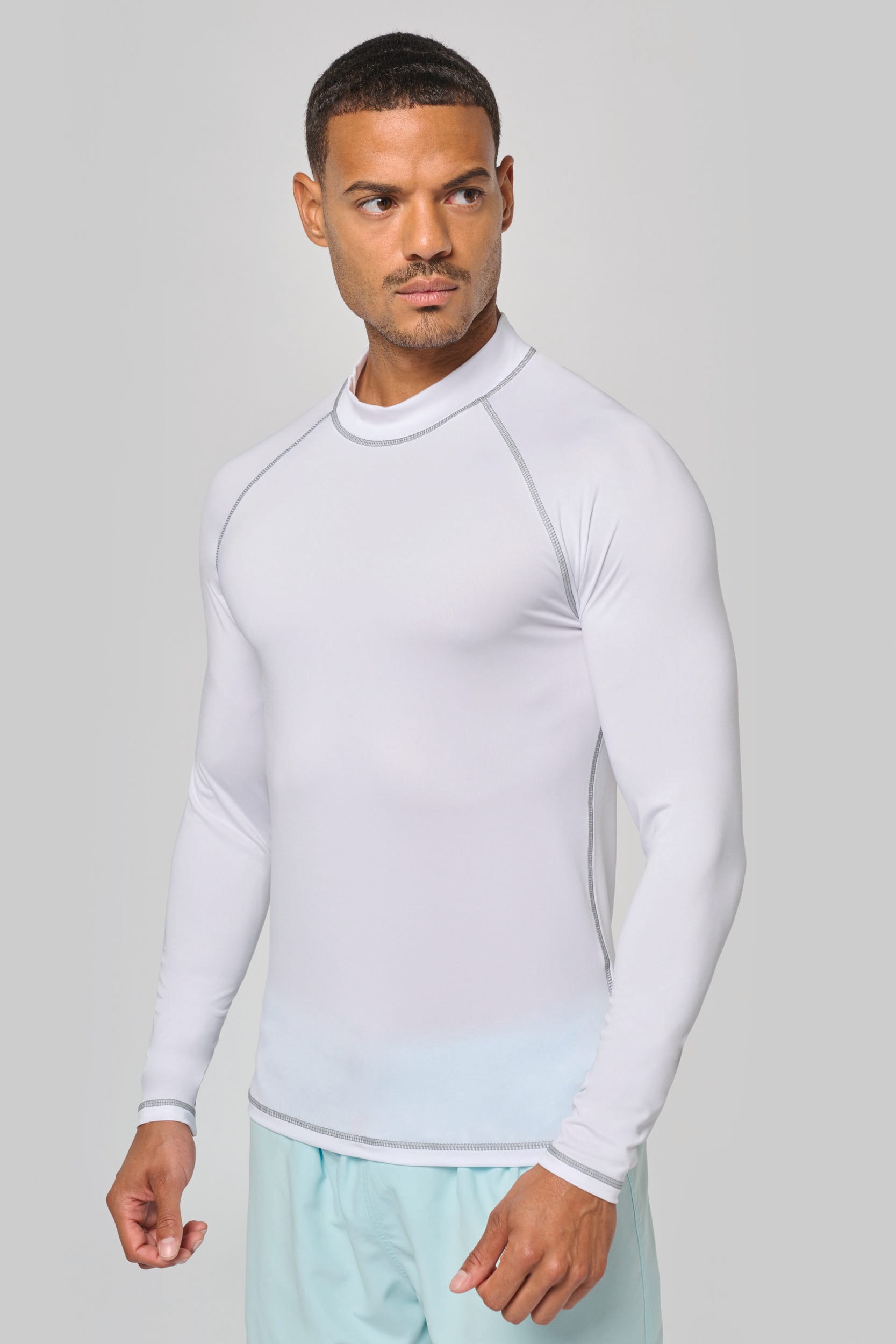 CAMISETA SURF CON PROTECCIÓN UV MANGA LARGA HOMBRE