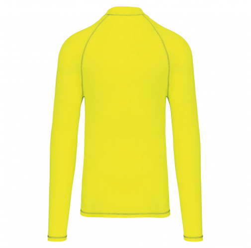 fluorescent yellow Camiseta surf con protección UV manga larga hombre