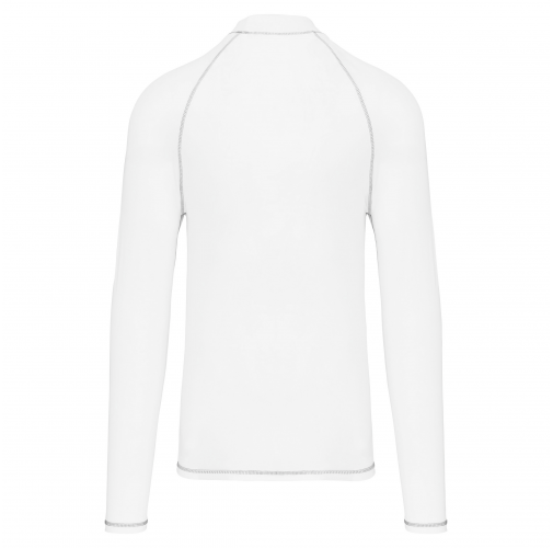 white Camiseta surf con protección UV manga larga hombre