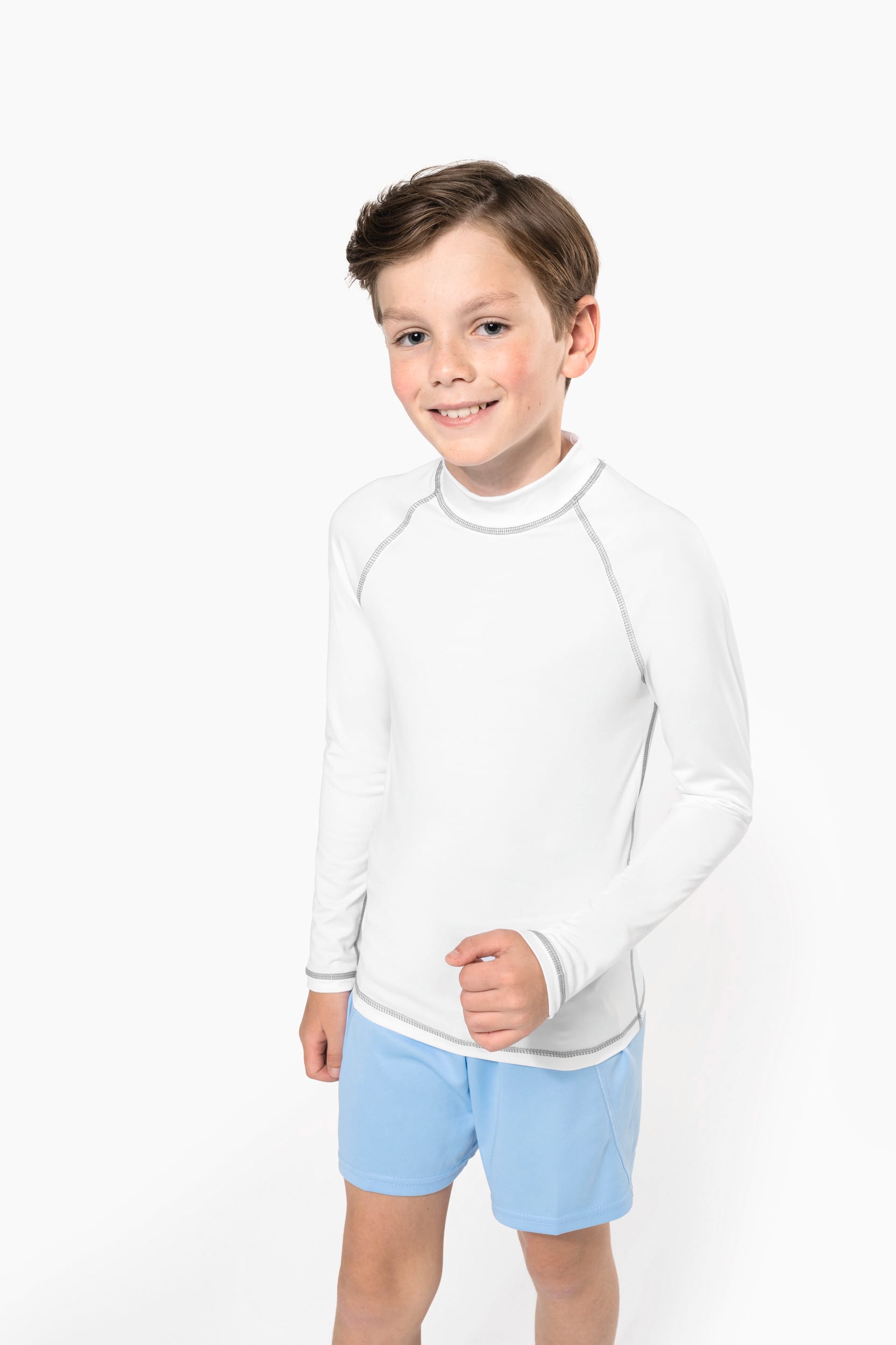 Camiseta técnica con protección UV manga larga niño