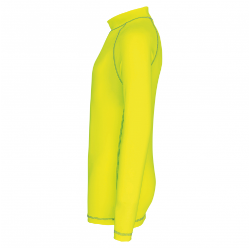 fluorescent yellow Camiseta técnica con protección UV manga larga niño