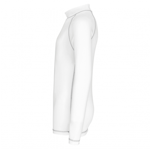 white Camiseta técnica con protección UV manga larga niño