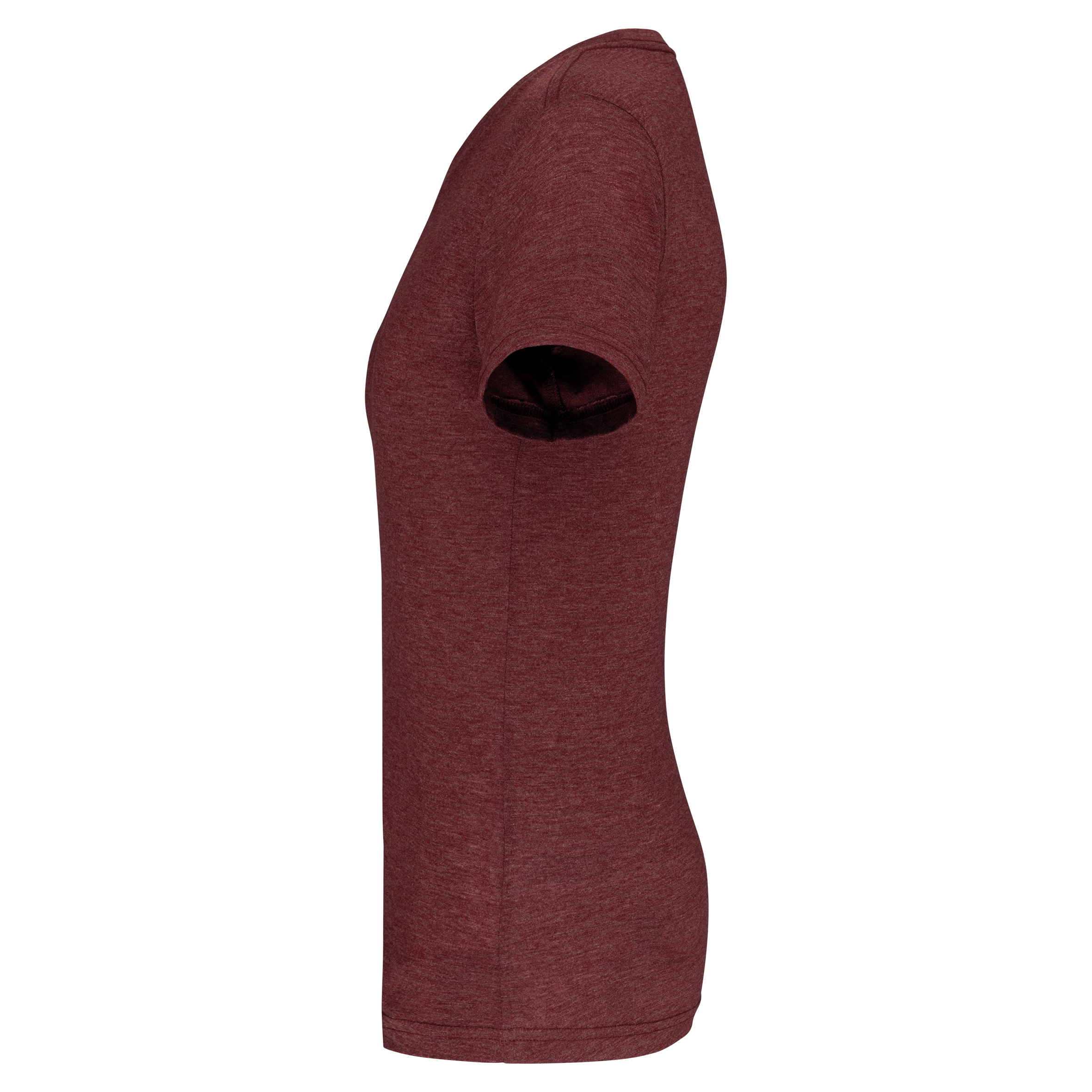 black Camiseta deporte triblend mujer