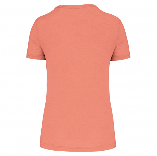 coral Camiseta deporte triblend mujer