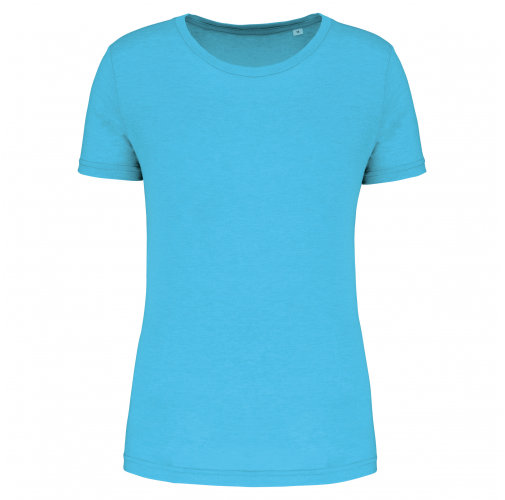 light turquoise Camiseta deporte triblend mujer