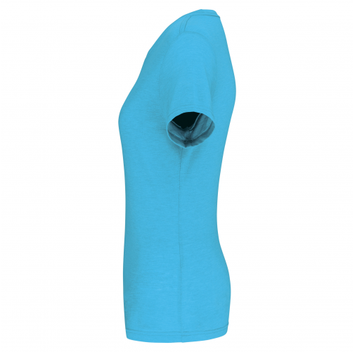 light turquoise Camiseta deporte triblend mujer