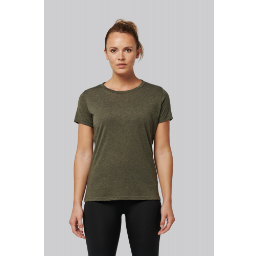 Camiseta deporte triblend mujer