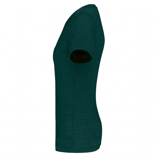 mineral green Camiseta deporte triblend mujer