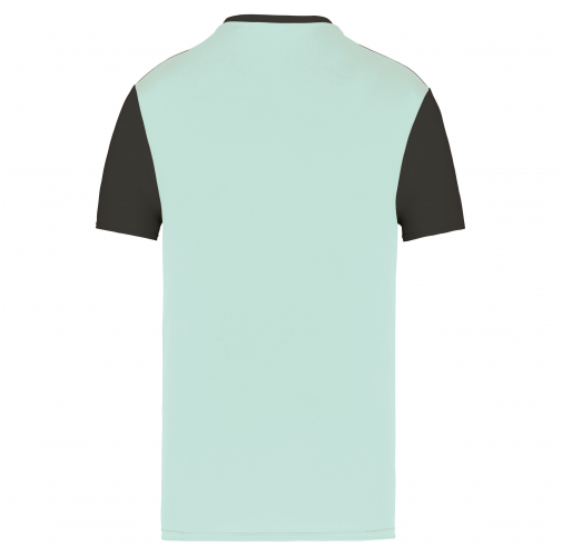 ice mint / dark grey Camiseta manga corta bicolor adulto