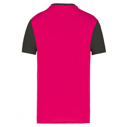 sporty pink / dark grey Camiseta manga corta bicolor adulto