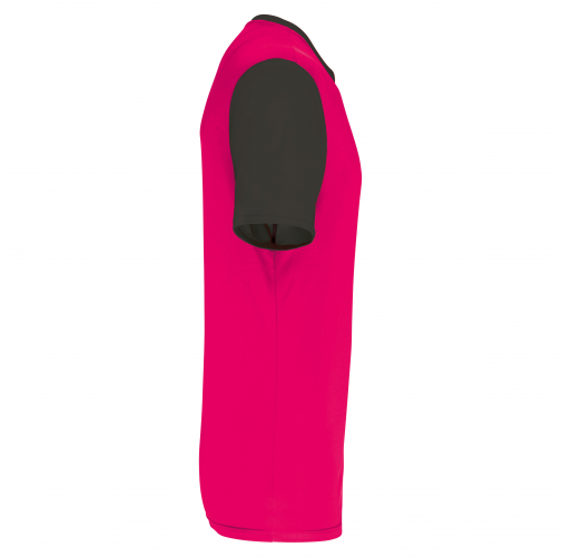 sporty pink / dark grey Camiseta manga corta bicolor adulto