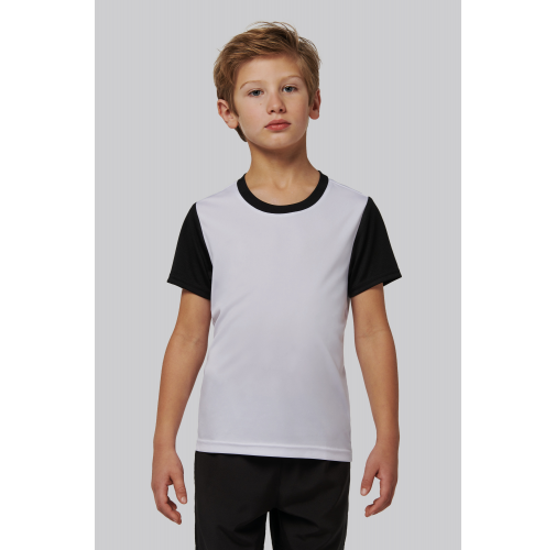 Camiseta bicolor niños