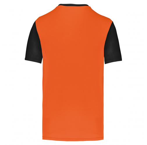 orange / black Camiseta manga corta bicolor niños