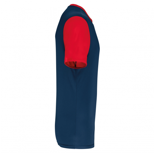 sporty navy / sporty red Camiseta manga corta bicolor niños