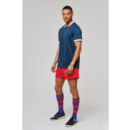 Camiseta rugby manga corta unisex