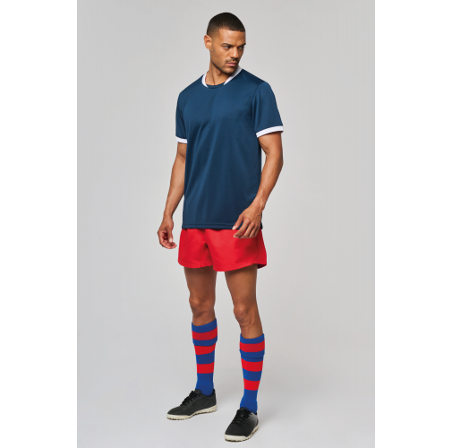 Camiseta rugby manga corta unisex