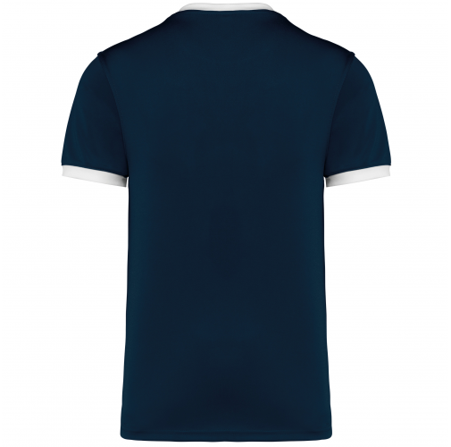 sporty navy Camiseta rugby manga corta unisex