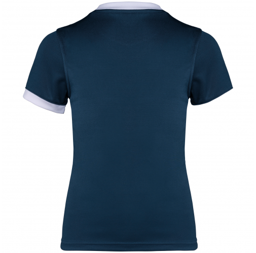 sporty navy Camiseta rugby manga corta infantil