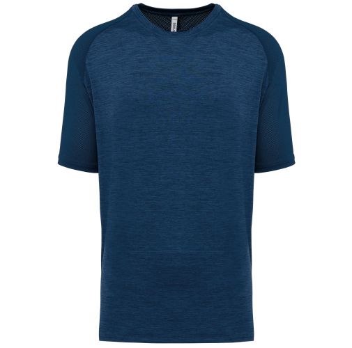 sporty navy / marl sporty navy Camiseta pádel bicolor mangas raglán hombre