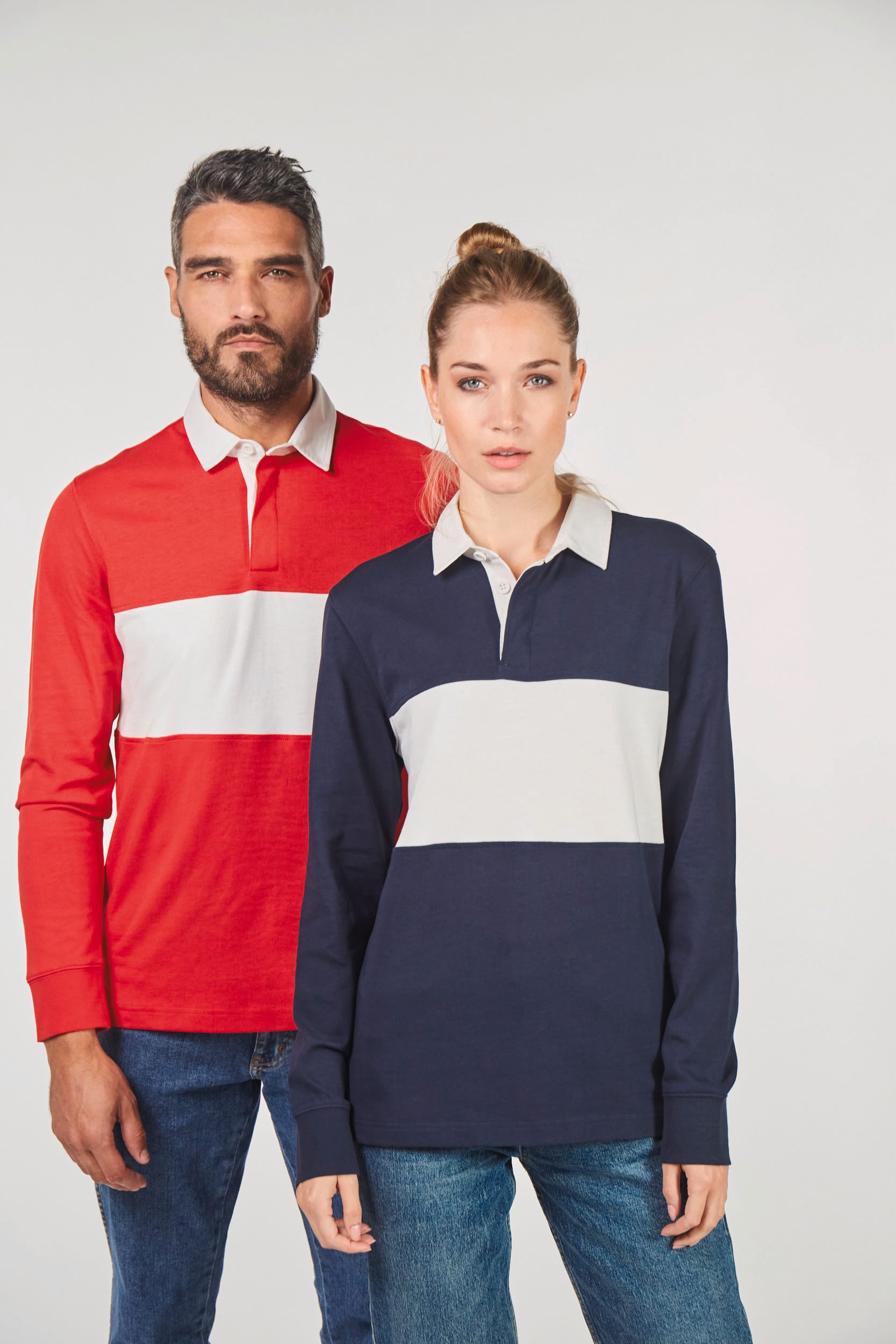 POLO RUGBY MANGA LARGA