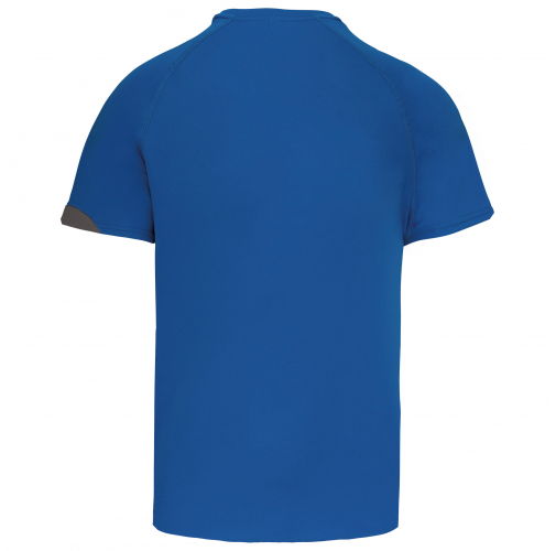 sporty royal blue / white / storm grey Camiseta equipaciones manga corta niños