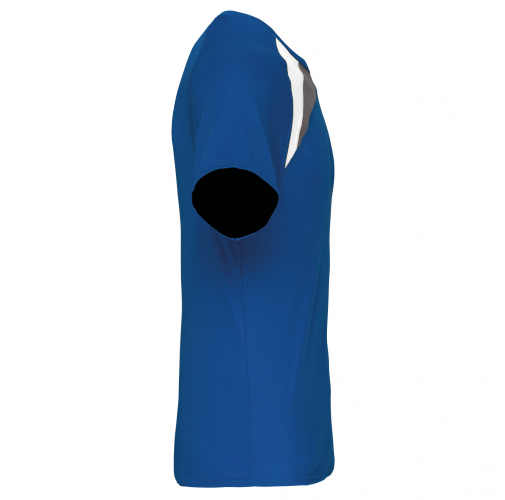 sporty royal blue / white / storm grey Camiseta equipaciones manga corta niños