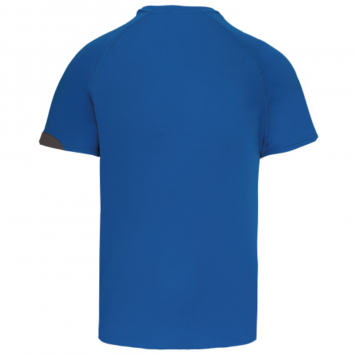 sporty royal blue / sporty yellow / storm grey Camiseta equipaciones manga corta niños