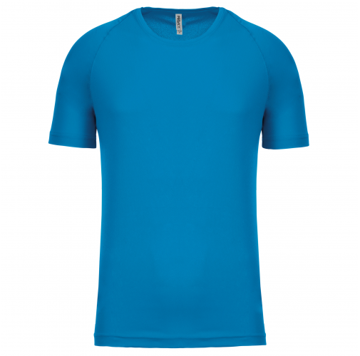 aqua blue Camiseta de deporte hombre