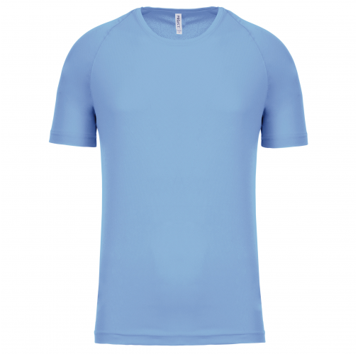 sky blue Camiseta de deporte hombre